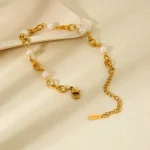 bracelet élégant en perles d'eau douce