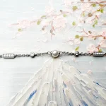 accessoire en perles d'eau douce fins