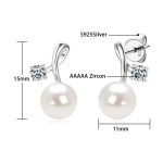 boucle d'oreille en métal chic