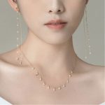 accessoire de mode boucle d'oreille perle