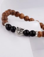 accessoire en bois et onyx noir