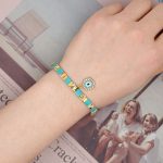 accessoire été bracelet perles de verre