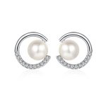accessoire mode boucle d'oreille perle