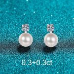 accessoire mode boucle d'oreille perle de culture