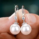 accessoire mode boucle d'oreille perle de culture Kamila