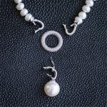 accessoire mode collier perles d'eau douce