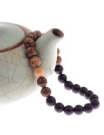 accessoire mode perles de bois et onyx
