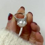 bague Rossa avec perle de culture