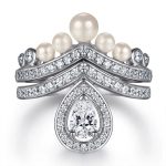 bague perle de culture en argent Julianna