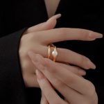 bague Melinda en perle de culture