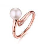 bague chic perle de culture Adrianna