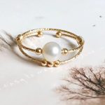 bague Ursula avec perle de culture