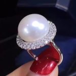 bague de luxe perle de culture