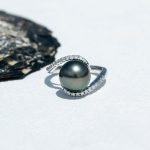bague élégante perle de tahiti