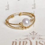 bague élégante perle de culture Ursula