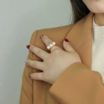 bague perle de culture raffinée Delfina
