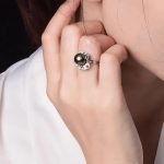 bague avec perle de culture Olga