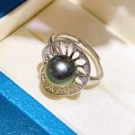 bague élégante perle de culture Olga