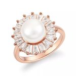 bague perle de culture style Marta