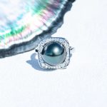 bague perle de Tahiti