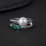 bague luxe perle de culture