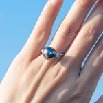 bague lidie avec perle de tahiti