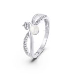 bague lucia avec perle de culture