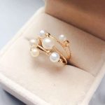 bague en argent avec perle de culture Nina