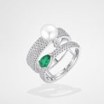 bague perle de culture Angela