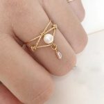 bague perle de culture Inès