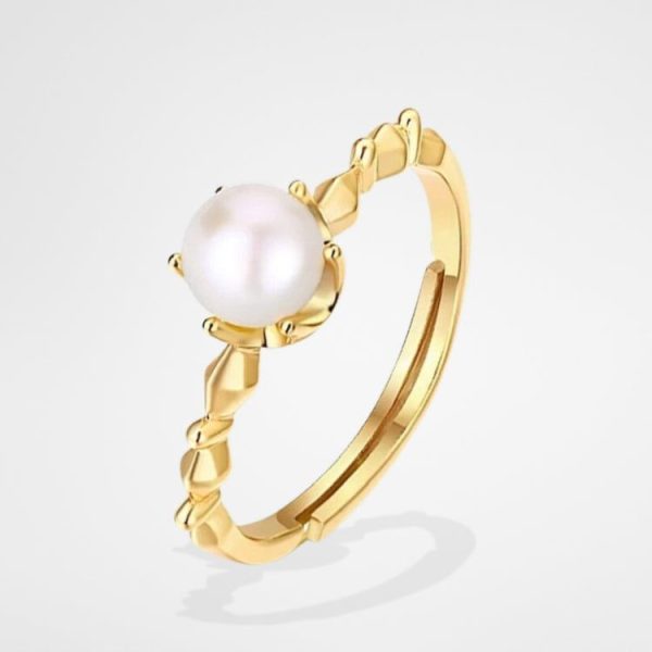 bague perle de couture julietta