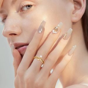 bague perle de culture lucia