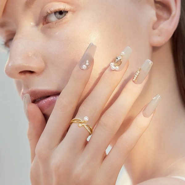 bague perle de culture lucia