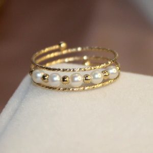 bague perle de culture Manuela