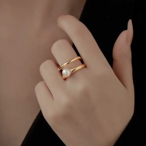 bague perle de culture Melinda