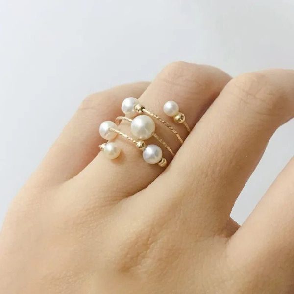 bague perle de culture Nina