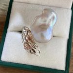 bague perle de culture pour femme