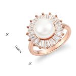 bague élégante perle de culture Marta