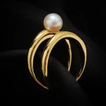 bague en perle de culture Melinda chic