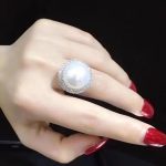 bague Valentina perle nacrée