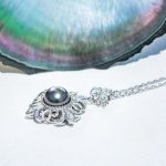 bijou pendentif perle de tahiti et diamant