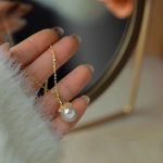 bijou perle de culture blanche