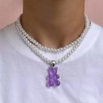 bijou tendance avec perles colorées