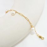 bijoux femme bracelet perle hortensia