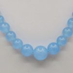 bijoux perles bleu ciel