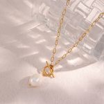 bijoux perles naturelles collier 14 carats