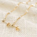 boucle d'oreille akira en perles