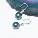 boucle d'oreille Amandine perles
