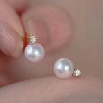 boucle d'oreille chic perle Audrey
