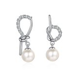 boucle d'oreille chic perle de culture Holly